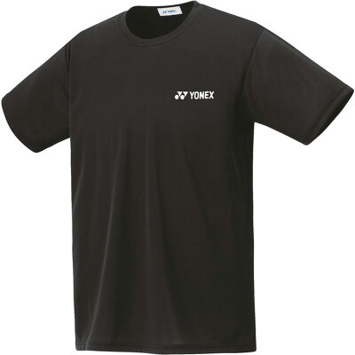 ヨネックス ジュニアドライティーシャツ 16500J 色 : ブラック サイズ : J120